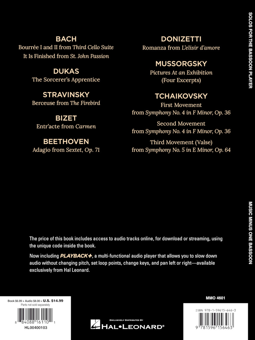 Music Minus One: Solos for The Bassoon Player - Image 5