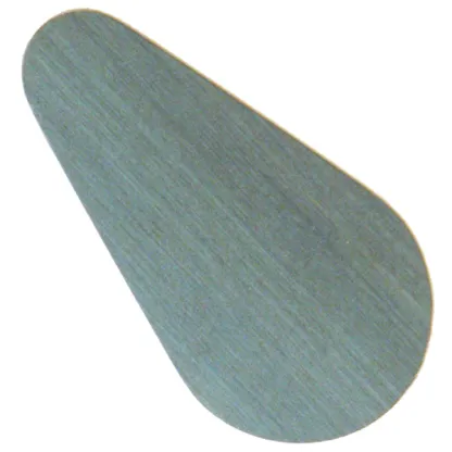 Flat Blued Steel Bassoon Plaque