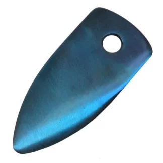 Bellied Blue Steel Contra Bassoon Plaque by Rigotti