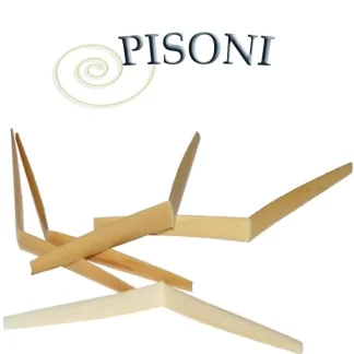 Pisoni Gouged, Shaped, Folded English Horn Cane