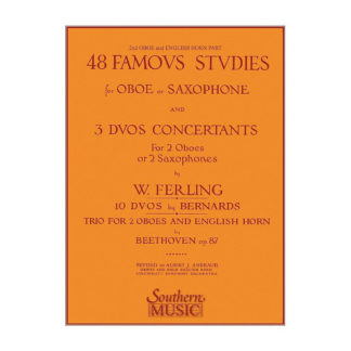 48 Famous Studies (2nd Oboe and English Horn Part) by Ferling