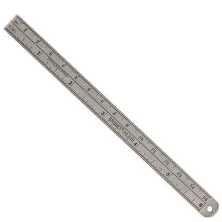 Steel Ruler for Reed Making