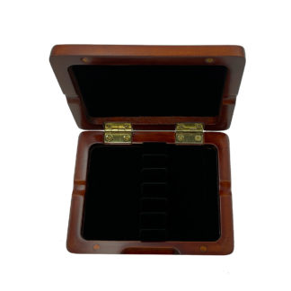 Stained Wood 6 Reed Case for Oboe