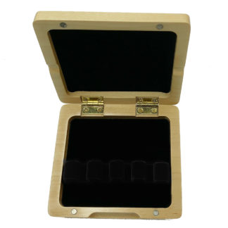 Natural Wood 4 Reed Case for Bassoon