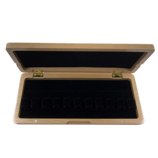 Natural Wood 10 Reed Case for Bassoon